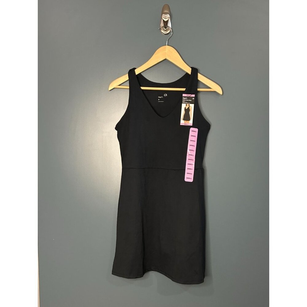 NWT GapFit Black Active Tank Dress S